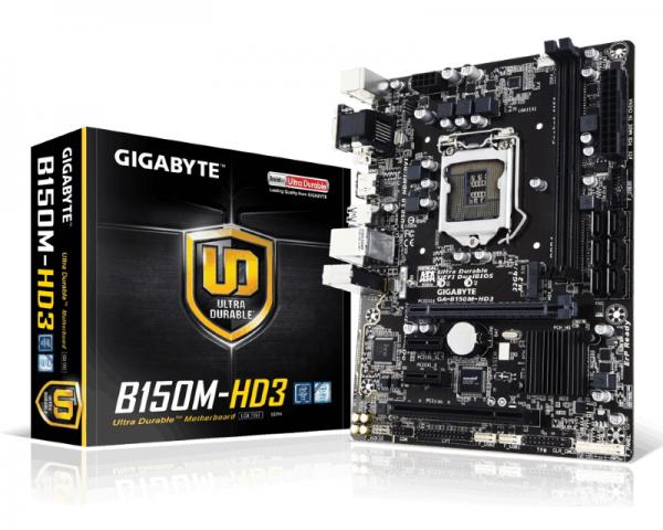 Gigabyte Intel MB GA-B150M-HD3 1151