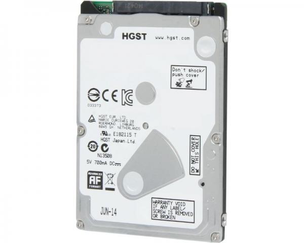 HITACHI 500GB 2.5 SATA III 8MB 5.400rpm HTS545050A7E680 Travelstar Z5K500