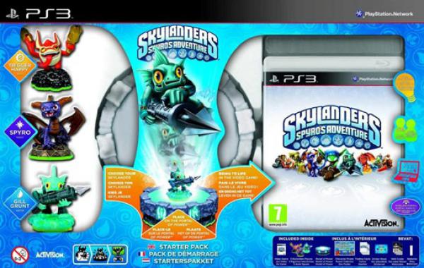 PS3 Skylanders Starter Pack (Game + Portal of Power + Trigger Happy + Spyro + Gill Grunt)