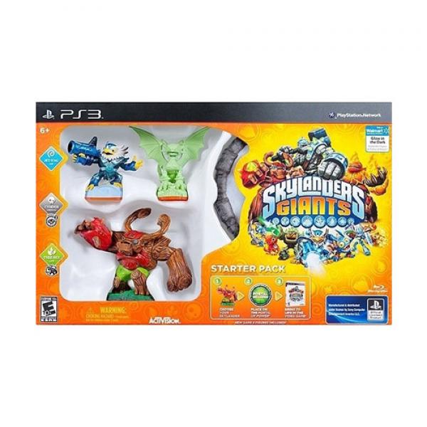 PS3 Skylanders GIANTS Glow in the Dark Starter Pack (Game+Portal of Power+Jet-Vac+Cynder+Tree Rex)