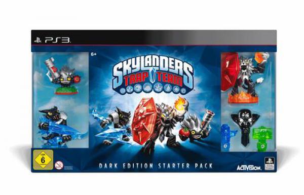 PS3 Skylanders Trap Team Starter Pack Dark Edition