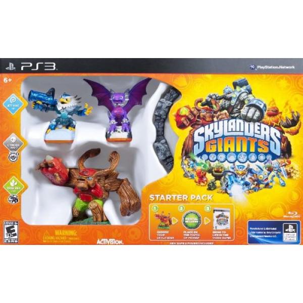 PS3 Skylanders GIANTS Starter Pack (Game + Portal of Power + Jet-Vac + Cynder + Tree Rex)