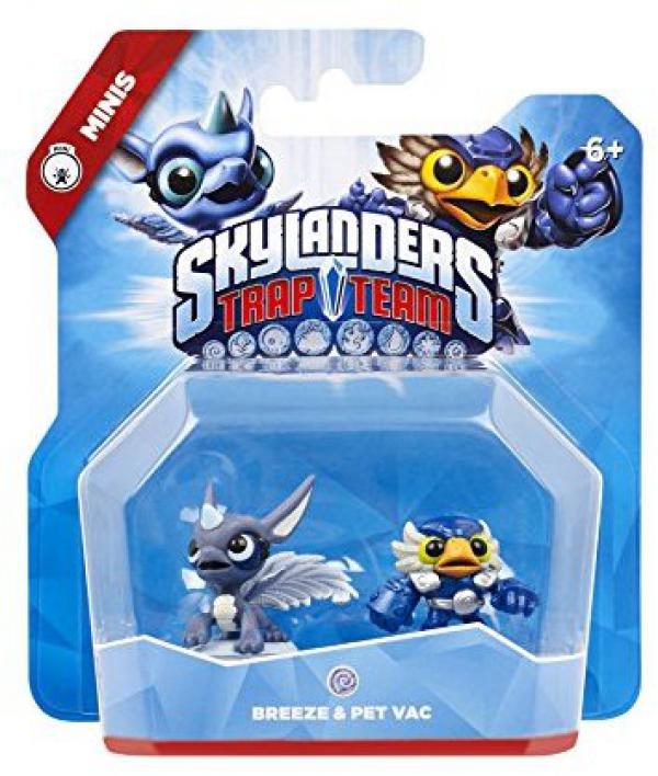Skylanders Trap Team - Minis Breeze & Pet Vac