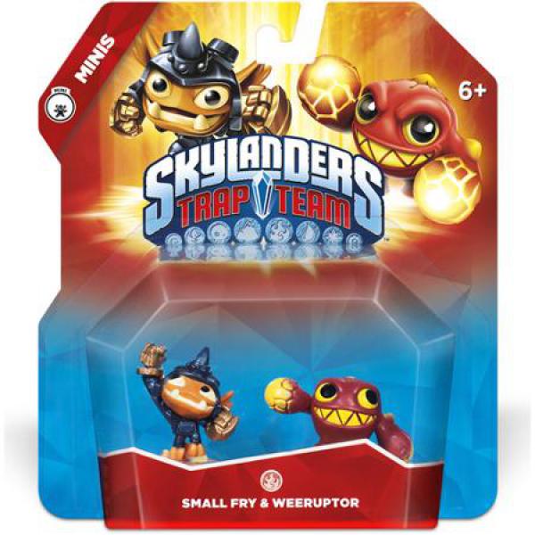 Skylanders Trap Team - Minis Fry & We eruptor