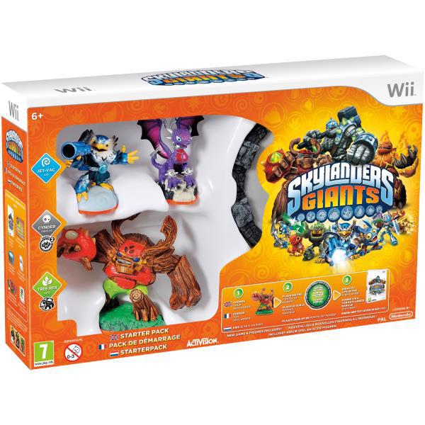 Wii Skylanders GIANTS Starter Pack (Game + Portal of Power + Jet-Vac + Cynder + Tree Rex)