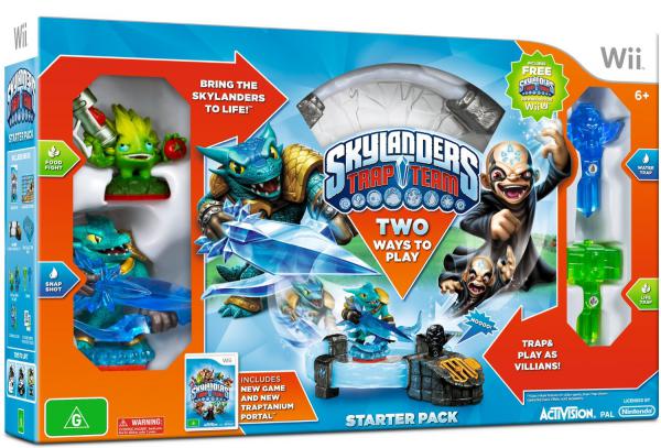 Wii Skylanders Trap Team Starter Pack