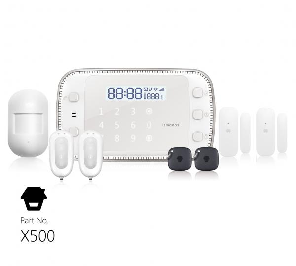 X500 GSMSMSRFID Touch Alarm System