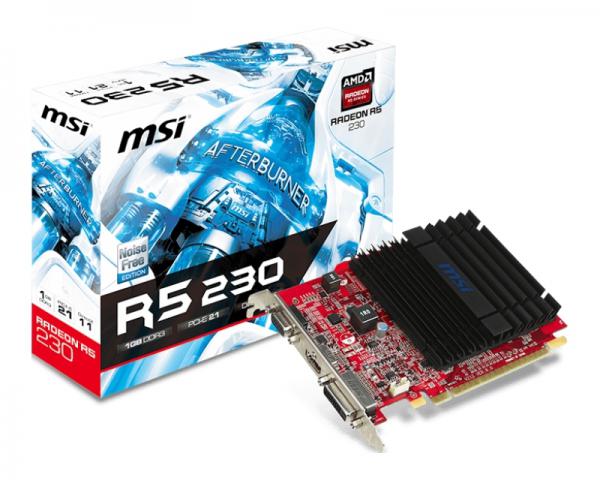 MSI AMD Radeon R5 230 1GB 64bit R5 230 1GD3H