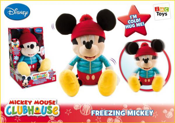 Pliš Freezing Mickey