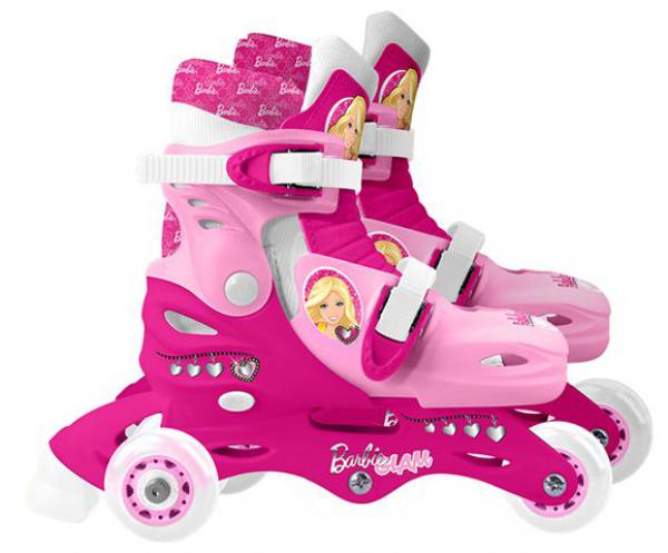 Roleri 2u1 Barbie 3 točka vel. 27-30