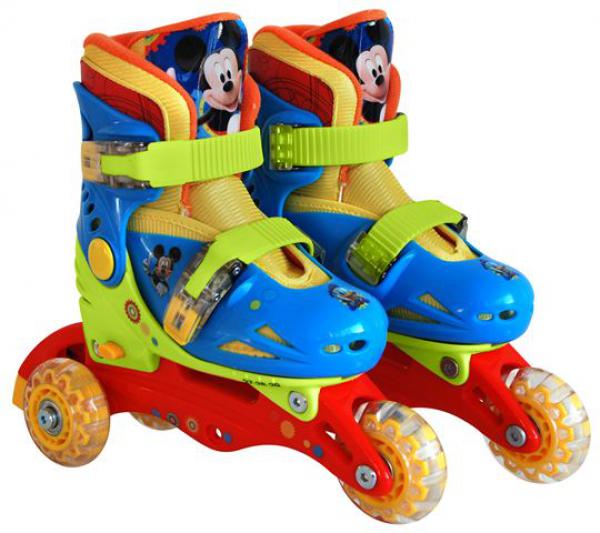 Roleri 2u1 Mickey 3 točka vel. 27-30
