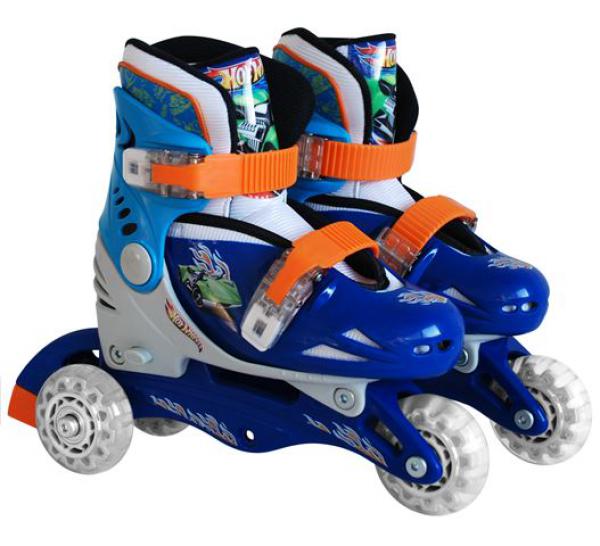 Roleri 2u1 hot Wheels 3 točka vel. 27-29
