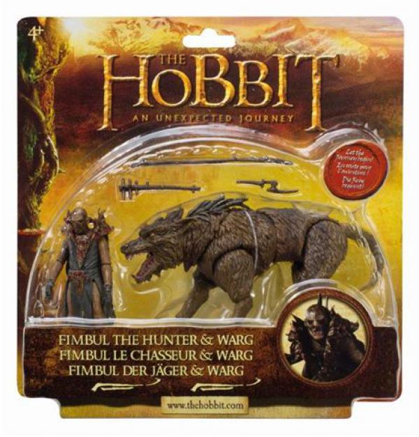 2 figure Hobit - Ork na vargu, 10 cm