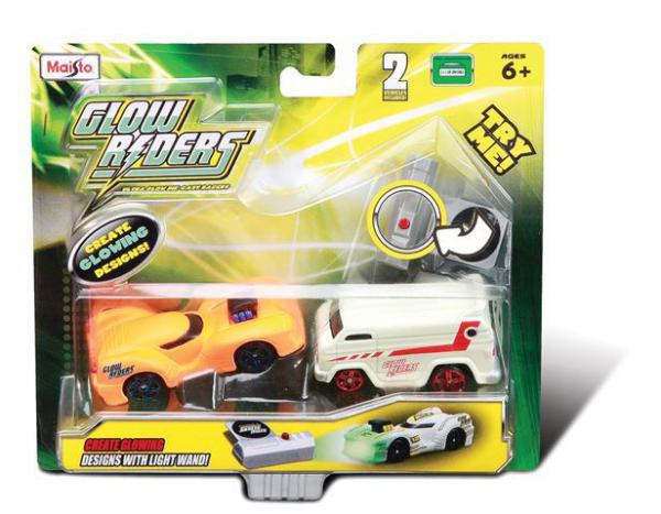 Igr. Glow Rider- 2 met. autića-svetle u mraku, 7 cm