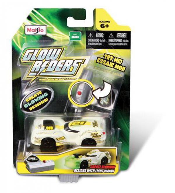 Igr. Glow Rider - metalni automobil koji svetli u mraku 7cm