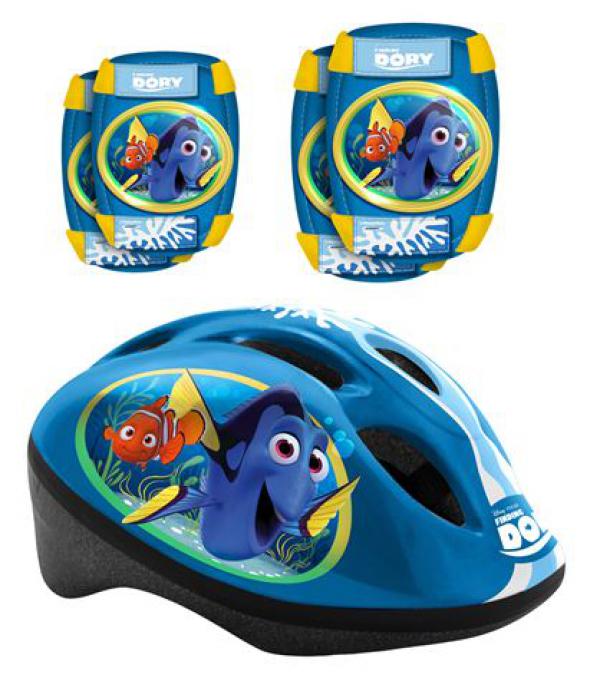 Kaciga, štitnici za kolena i laktove Finding Dory vel. S