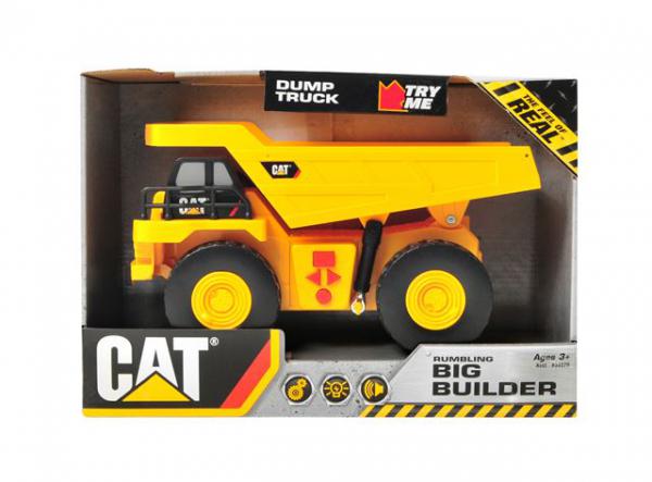 Građevinska mašina CAT Big Builder 22 cm, svetlozvuk - 1 kom