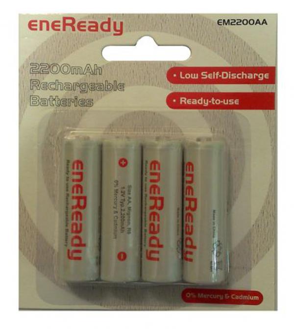 TRIAXPOWER punjive baterije eneReady AA 4 x 2200mAh
