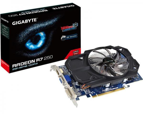 GIGABYTE AMD Radeon R7 250 2GB 128bit GV-R725OC-2GI rev.5.0