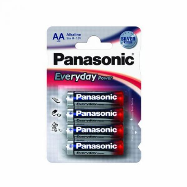 PANASONIC baterije LR6EPS4BP- AA 4 kom Alkalne Everyday