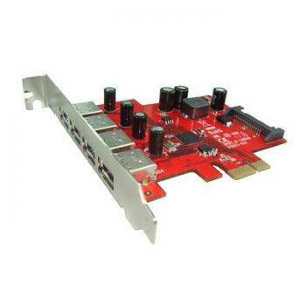 Kontroler Lycom PCIe x1 na 4 USB 3.0