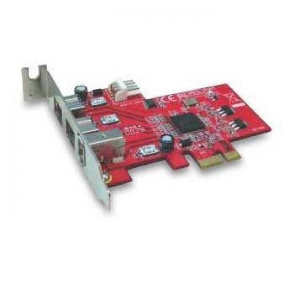 Kontroler Lycom PCIe x1 na FireWire 1394b & 1394a combo 3 port