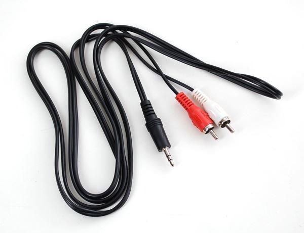 KABL MS AUDIO 3,5mm (M)- 2xRCA (M), 2M, RETAIL