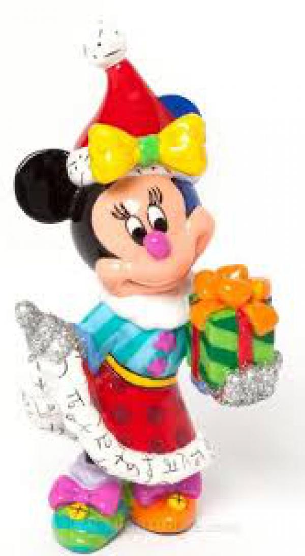 Minnie Mouse with Present Mini Figurine