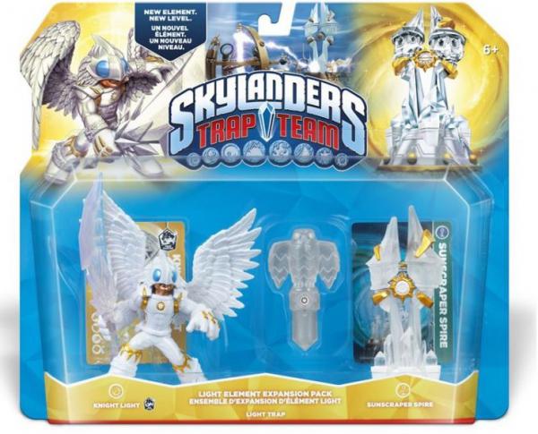 Skylanders Trap Team - Elemental Pack 2 (Light Night + Sunscraper Spire + Light Hawk)