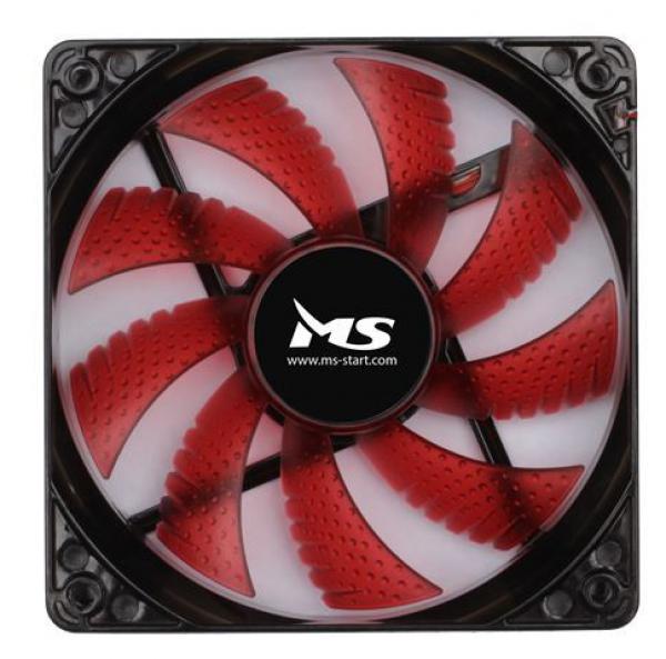 COOLER CASE MS RED LED 12CM FAN
