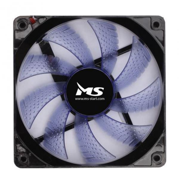 COOLER CASE MS BLUE LED 12CM FAN