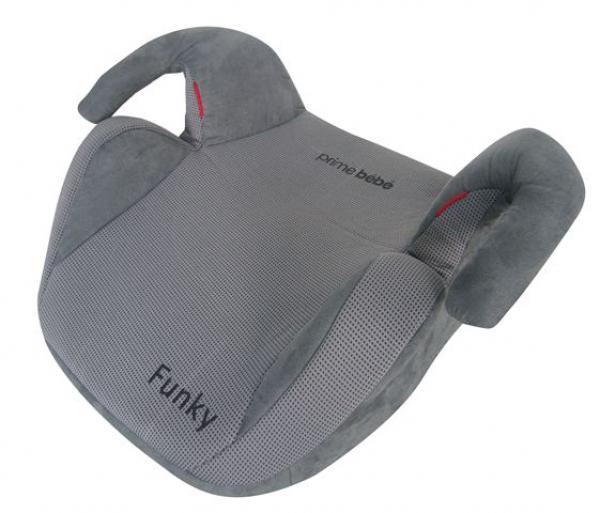 Booster grupa 23 FUNKY grey Primebebe
