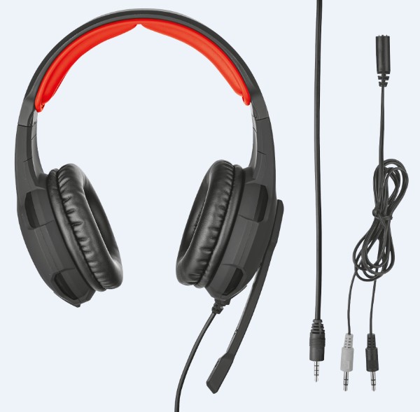Trust Gaming Gxt 310 Radius Headset Crno Crveni Tico Computers Trust Gaming Gxt 310 Radius Headset Crno Crveni Tico Computers